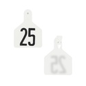 Pre-Numbered Calf Tags, Yellow - A-7002500631