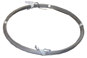 Stainless-Steel Guy Wire, 10½ Gauge
