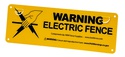 Kencove Aluminum Warning Sign