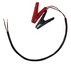 Battery Cable w/ Clips