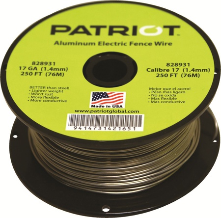 Patriot Aluminum Wire, 17 ga.