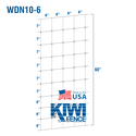WDN10-6BB - Kiwi Fixed-Knot, 10/60/6