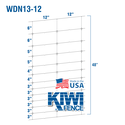 WDN13-12BB - Kiwi Fixed-Knot, 13/48/12