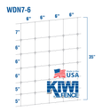 WDN7-6BB - Kiwi Fixed-Knot, 7/35/6