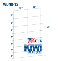 WDN8-12BB - Kiwi Fixed-Knot, 8/42/12