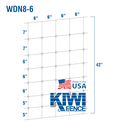 WDN8-6BB - Kiwi Fixed-Knot, 8/42/6