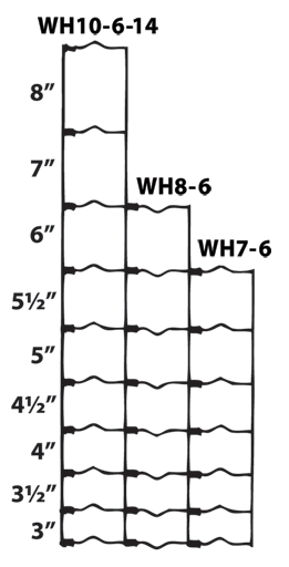 Hinge-Joint Woven Wire, 8/32
